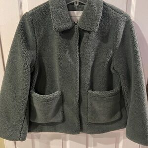 Rebecca Minkoff Green Harley Teddy Jacket
Sz. Large